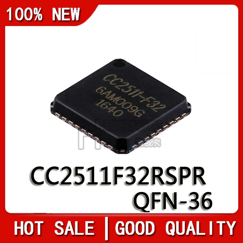 

5PCS/LOT 100% NEW CC2511F32RSPR CC2511F32RS CC2511F32R CC2511F32 VQFN-36 Chipset