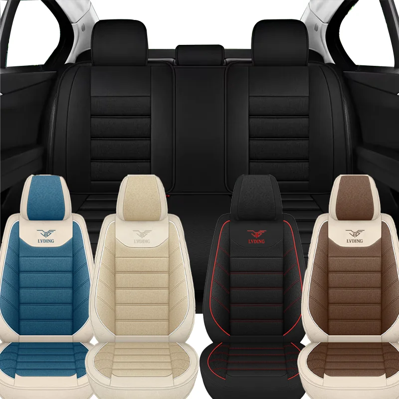 Universal Car Seat Covers For Renault Duster Captur Megane 3 4 Arkana Kadjar Fluence Logan Talisman Auto Interior Accessories