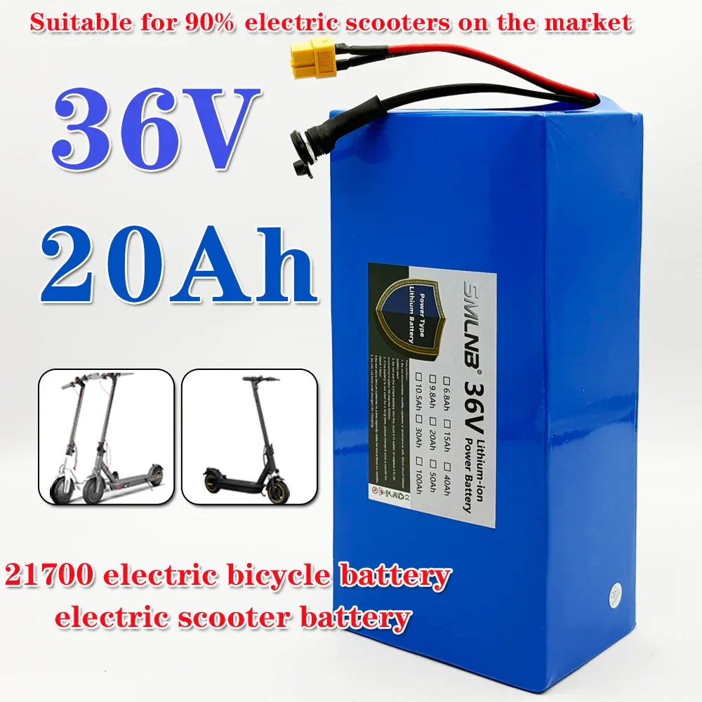 21700 36V 20AH lithium battery pack, high temperature resistant and non bulging rechargeable battery