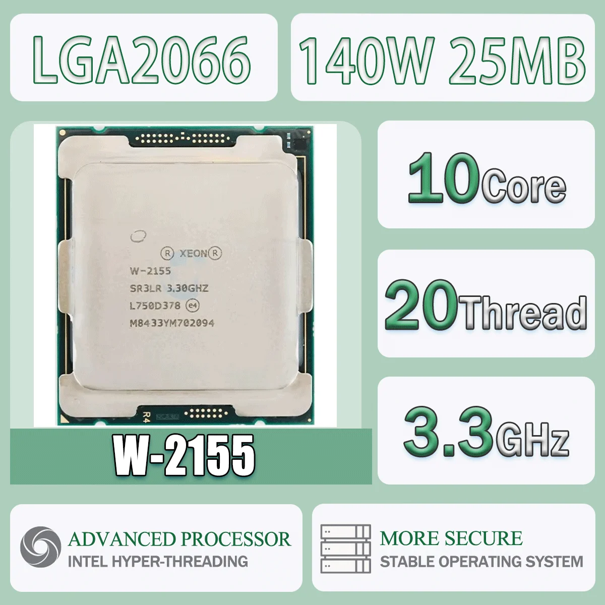 Xeon W-2150 Processor -AliExpress
