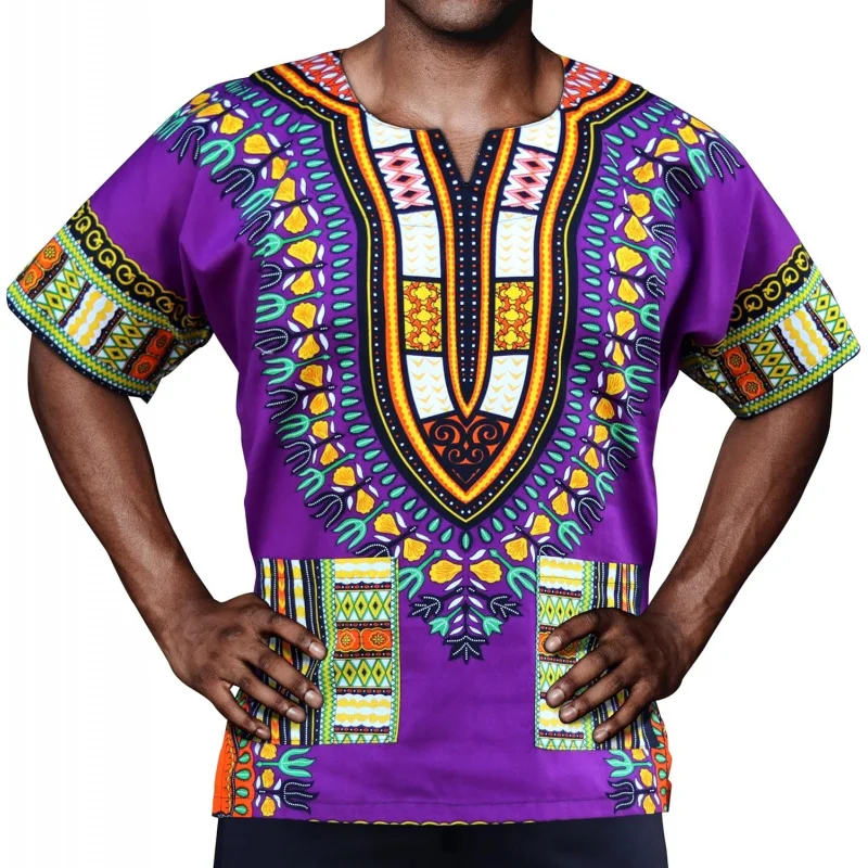 

Dashiki Cotton Shirt African Tribal Kaftan Boho Caftan Unisex