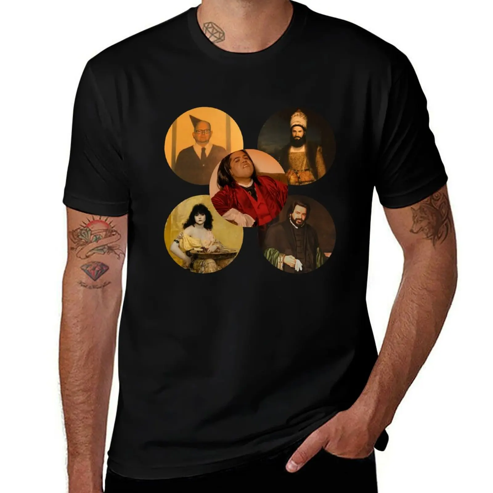 

WWDITS Nadja, Nandor, Lazlo, colin robinson, Guillermo T-Shirt t shirts for man cotton men t shirt cotton 100% T-shirt