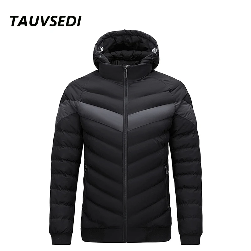 

2023 New Winter Men Warm Thick Jacket Mens Hooded Waterproof Parka Jacket Coat Autumn Windproof Outwear Detachable Hat Coat Male