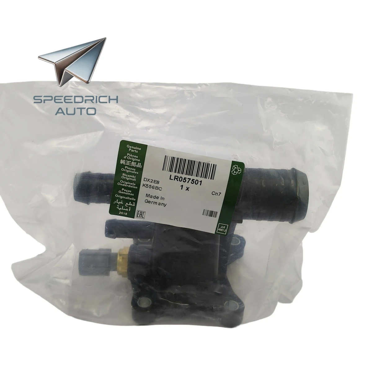 Termostato de salida de agua LR057501 JDE28625 para Land Rover RANGE ROVER 2013 RANGE ROVER SPORT 2 para Jaguar F-PACE XE RANGE XJ XF