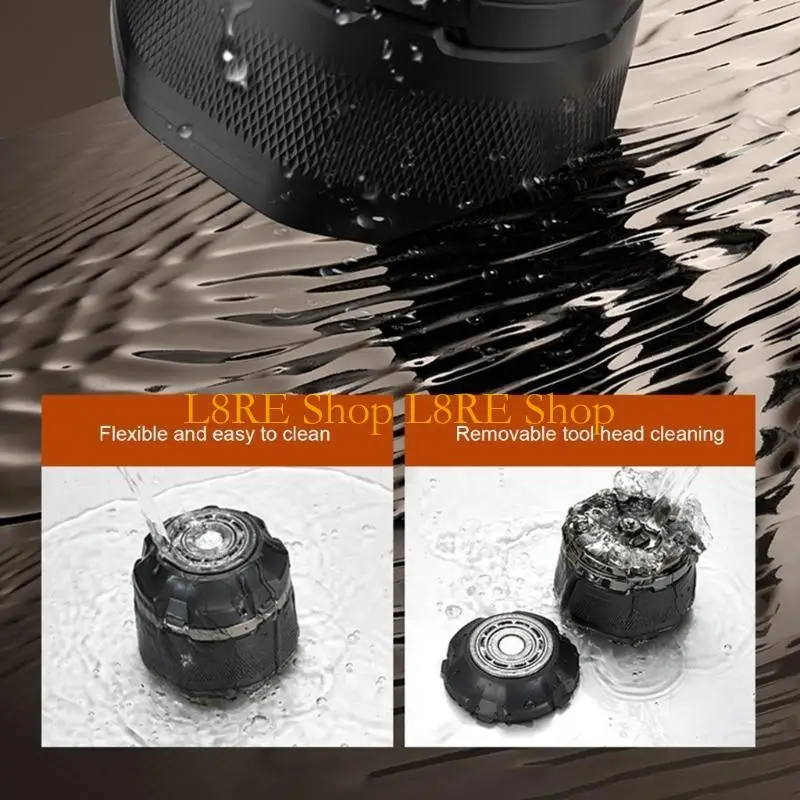 

L8RE Head Shavers для лысых мужчин Магнитная электрическая бритва водонепроницаем