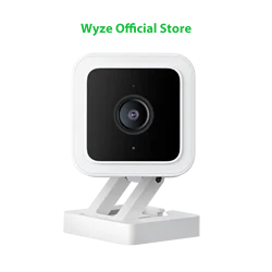 Wyze Cam v3 com Visão Noturna Colorida, Câmera de Vídeo Sem Fio 1080p HD Indoor/Outdoor, Funciona com Alexa, Assistente do Google