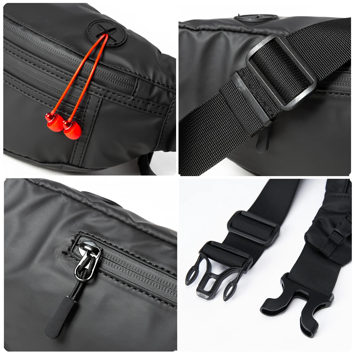Outdoor Mann Brusttasche Sport Radfahren wasserdicht Premium-Material Reiß verschluss Anti-Diebstahl Umhängetaschen passen 7,9 Zoll iPad für
