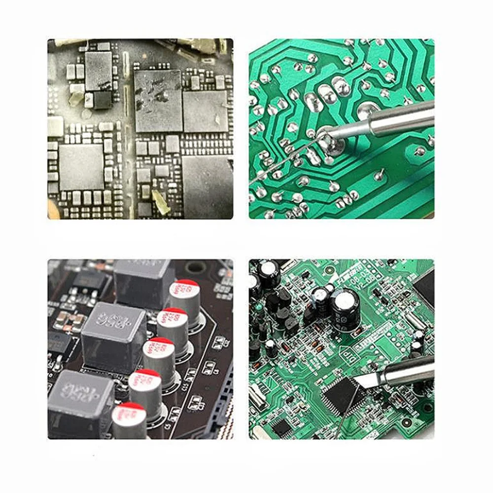 RMA-218 Soldering Paste 10cc BGA CSP Reballing Solder Ball Repair Flux Paste+2Pcs Dispensing Needle Free-clean Welding Tool Set