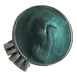 Net Copying Solid Stainless Steel Net Copying Head Mechanism Fishing Bag Fishing Net Close Eye Fish Copying Ring