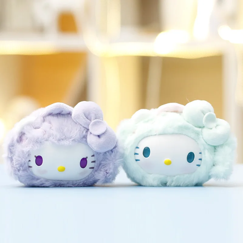 

1PCS for HelloKitty Plush Keychain DIY Decorative Schoolbag Backpack Accessories Kitty Cat Plush Pendant Holiday Gift