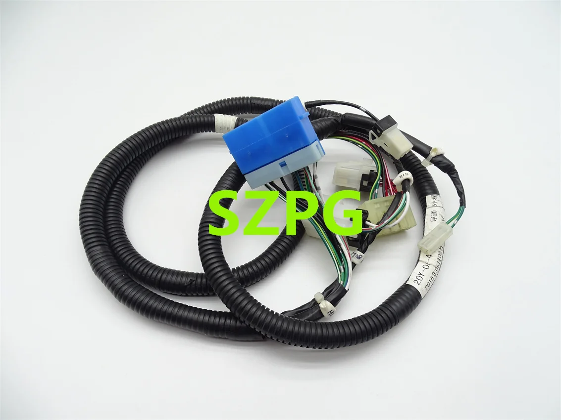 Good 20Y-06-42411 Wiring Harness Excavator PC200-8 PC210-8 PC220-8 Cabin Outside Wiring Harness 20Y0642411 PC200 PC220 PC270