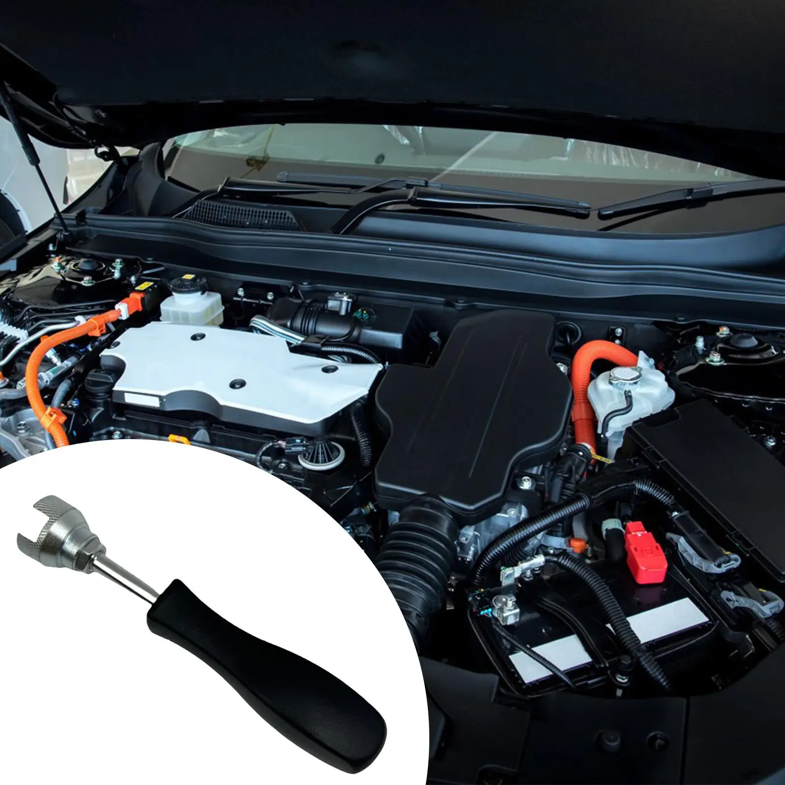 

Brake Spring Compressor Tool ,Compact Metal Drum Brake Spring Tool,Portable,Removes and Installs Brake Spring Sturdy Essential