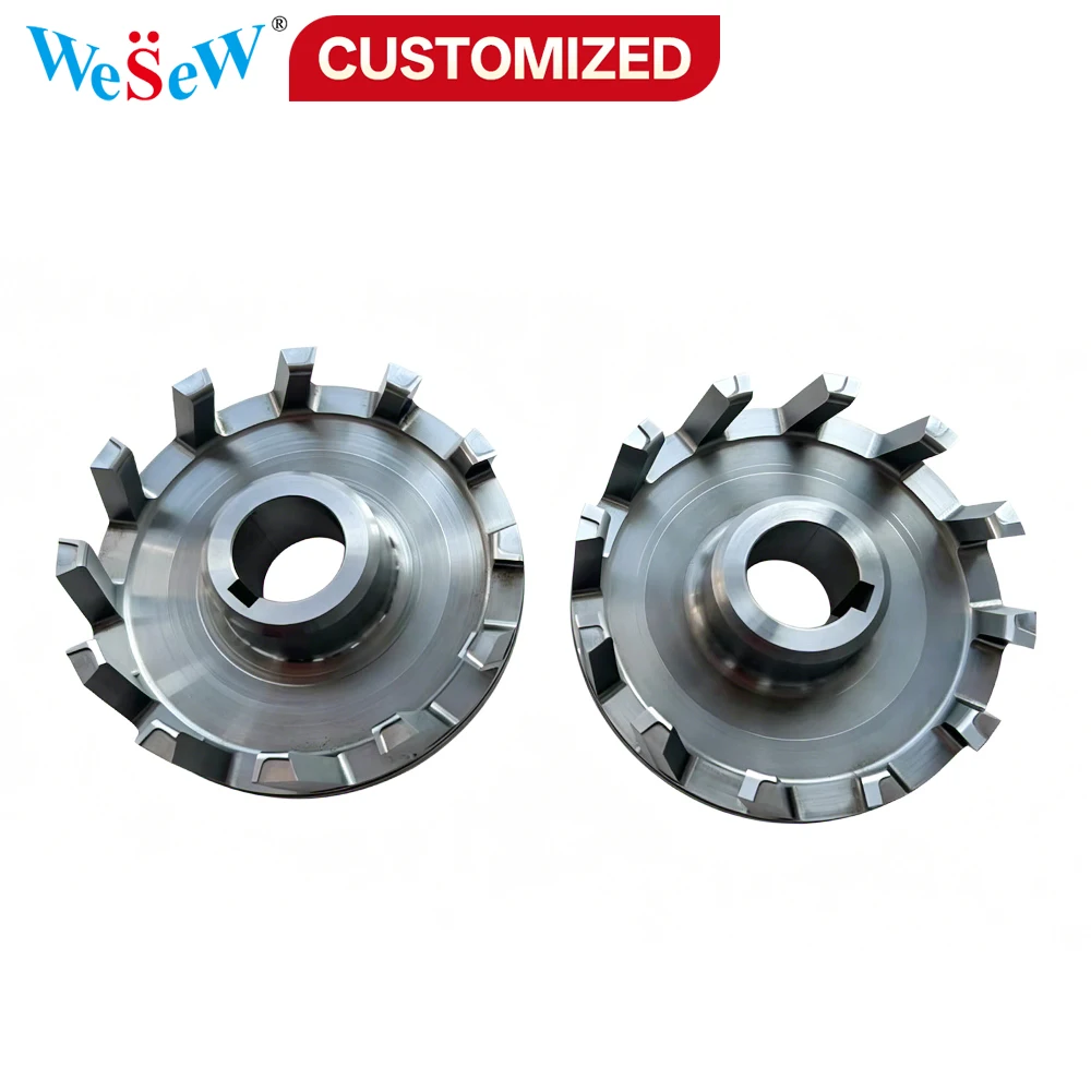 

WeSeW Custom Metal Flanges: Flat/Weld Butt/Slip-on Flanges, Industrial Pipe Connections - Turning and Milling Machining 3d print