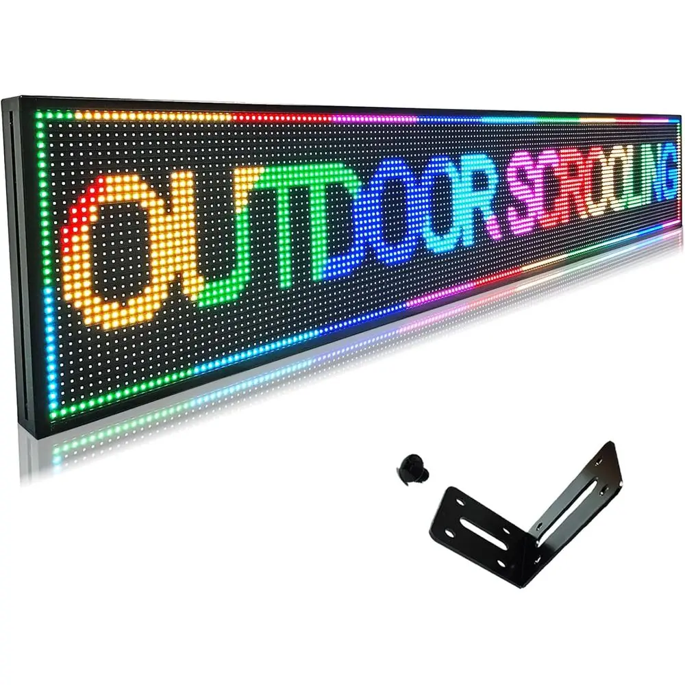 

Outdoor Scrolling Led Signs Progmable Waterproo, Digital Eic Display Sn, Open Neon Signs, Mage Board Customed,or Advertising Bus