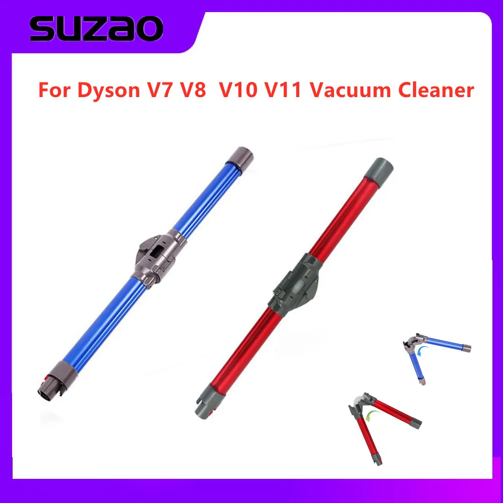 Stofzuiger Vouwen Staaf Voor Dyson V7 V8 V10 V11 Vervanging Aluminium Opvouwbare Extension Tube Flexibele Buigbare Vacuüm Buis