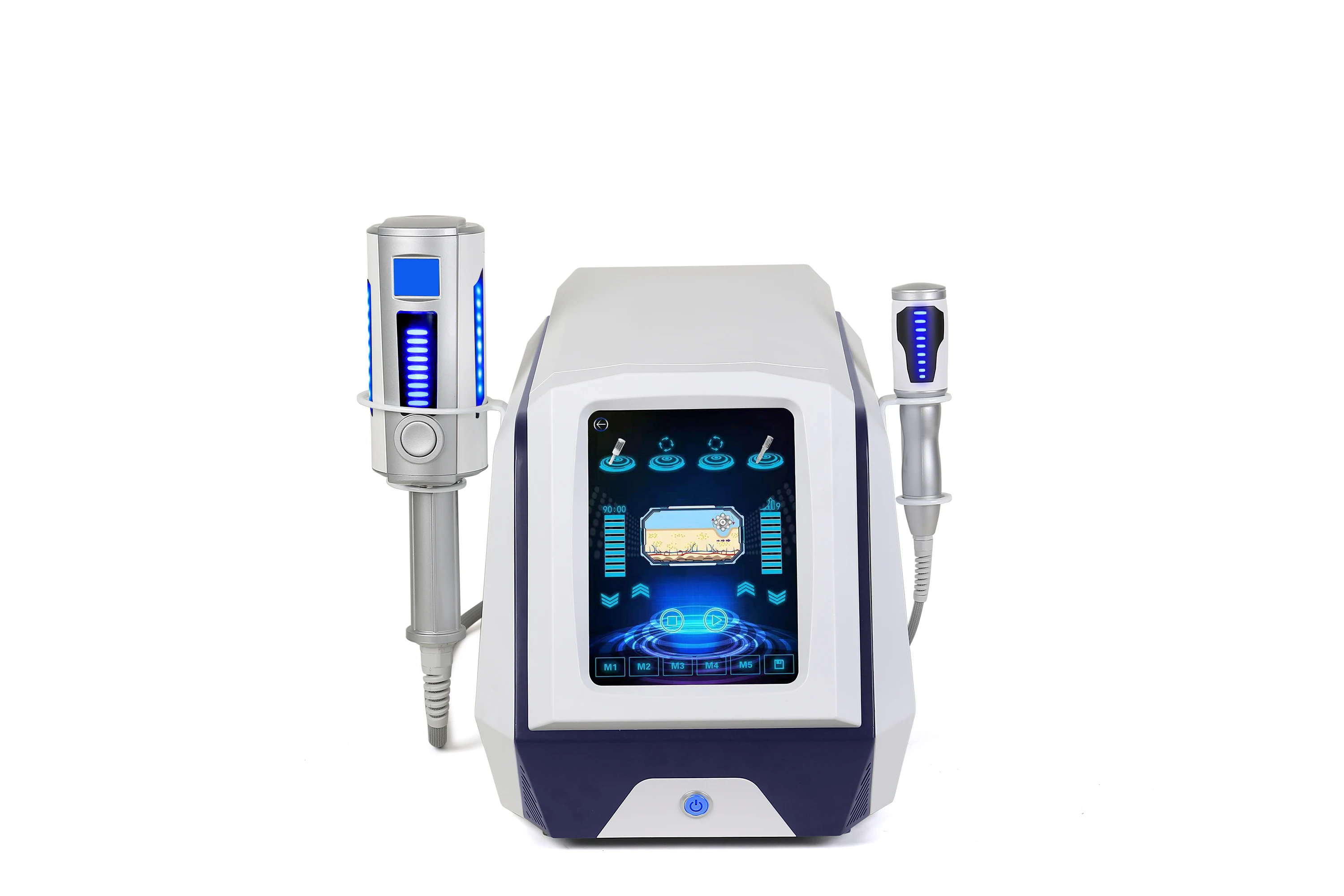 

Professional Portable 2 in 1 Skin rejuvenation Roller Technology Anti Cellulite Therapy Slimming Machine
