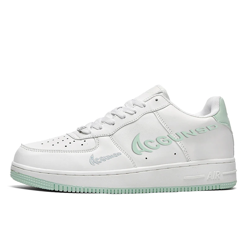 

Men's Low-Cut Sneakers Air Force One Popular Sports Shoes Casual White Shoes Korean Style Versatile Women's Shoes Pure White Tre