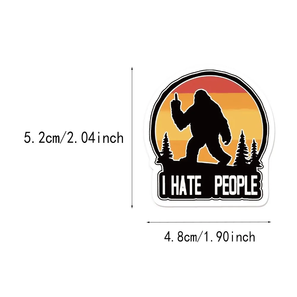 50Pcs Funny Stickers for Adults Meme Pack Stickers for Laptop Hard Hats Car Motorcycle Helmet Sarcastic Graffiti Decals view 5
