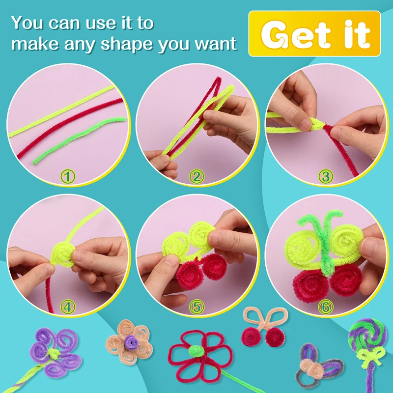 Thumbnail 4 - #28 Latest Craft Pipe Cleaners Offers