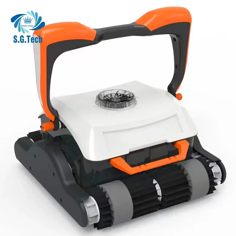 Automatic High Quality Plastic Pool Robot Vacuum Cleaner Efficient Outdoor Swimming Pool Cleaning Tool with Filter Accessory