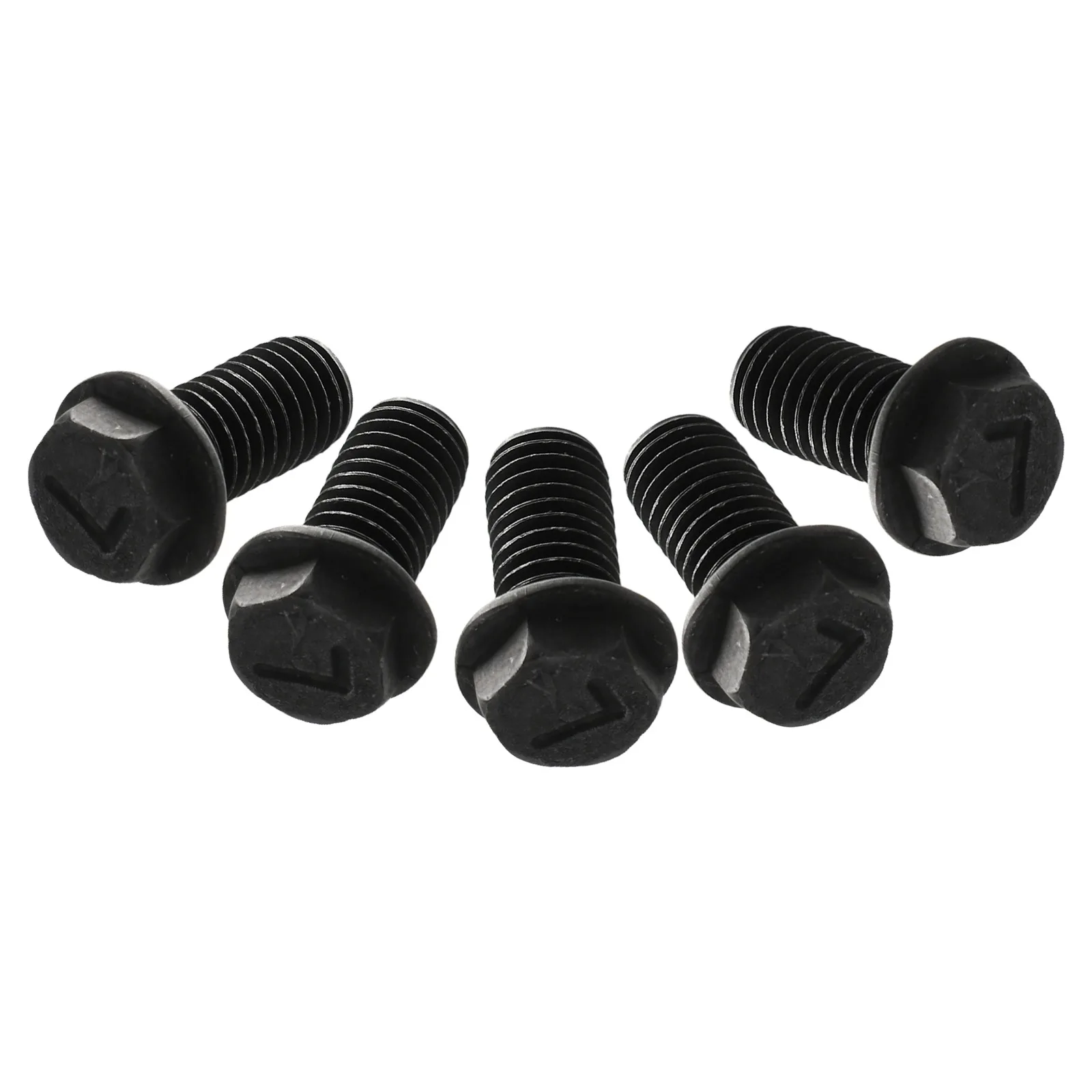 5Pcs Cutting Machine Saw Blade Screw Bolt M8x18mm Left Hand Thread Hex Flange Anti-thread Screw Pressure Plate Part Accs