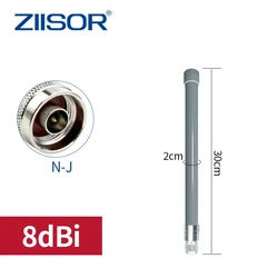 2.4 GHz Wifi Antenna for Router N Male Waterproof Omni High Gain Antennas Amplifier Indoor Outdoor Aerial Long Range