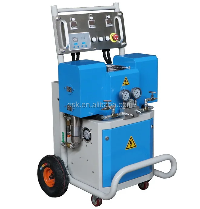 electric driven polyurethane foam  reactor machine FD-2D for wall roof insulation use