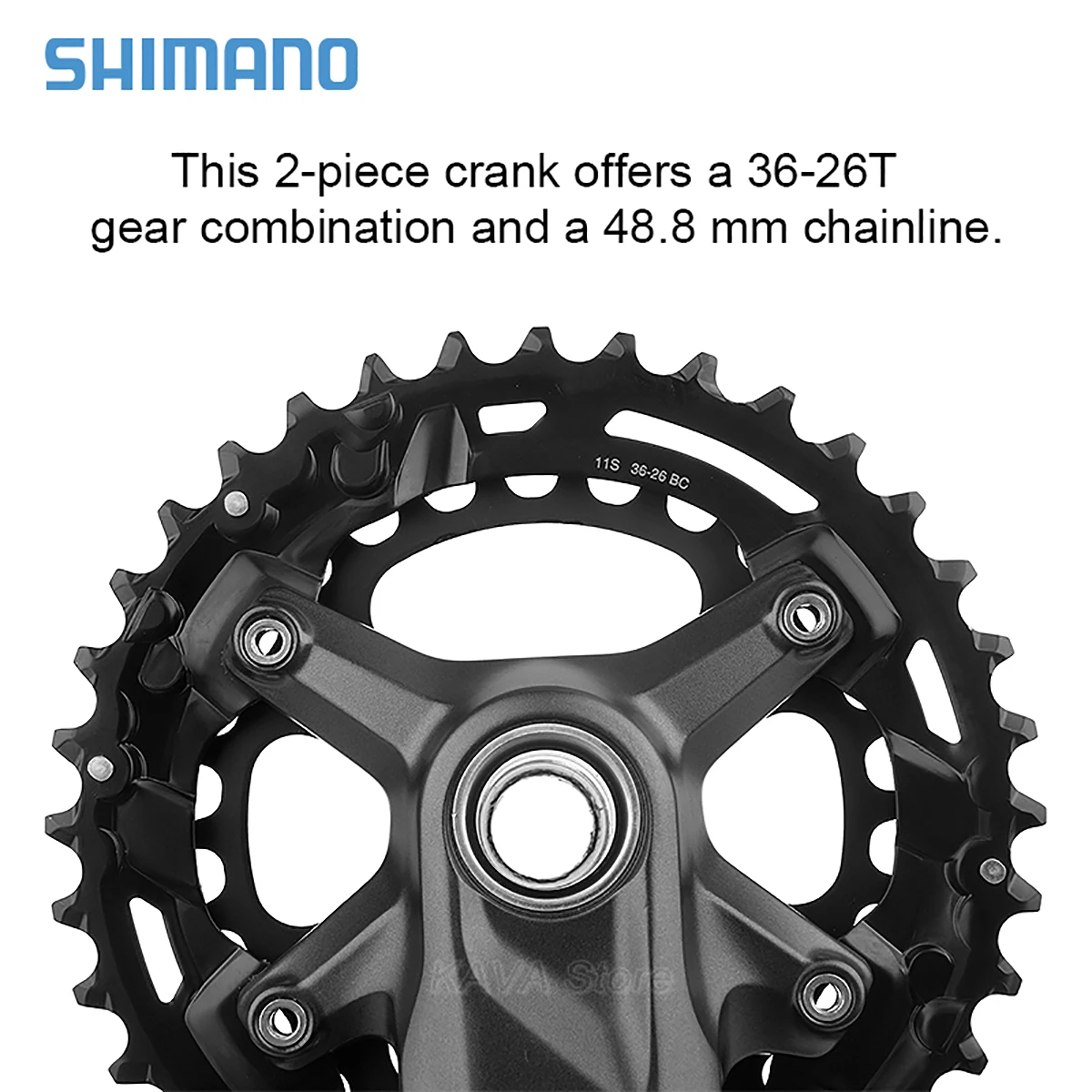 Shimano Deore 2x1 1 скорость M5100 групповой набор 22S комплект шестерней переключатель передач MTB наборы 11 в 175 170 кривошипная система 11 S K7 Запчасти для горного велосипеда