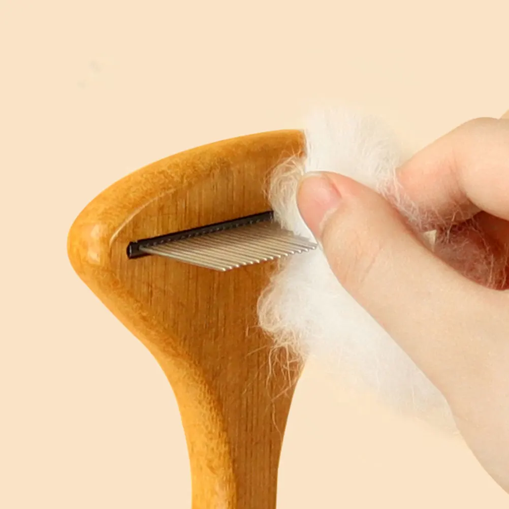 

Pet Comb Stainless Steel Grooming Tools Dog Hair Cat Brush Slicker Puppy Groom Accessory Pet Shedding Blade Dog Clean Comb