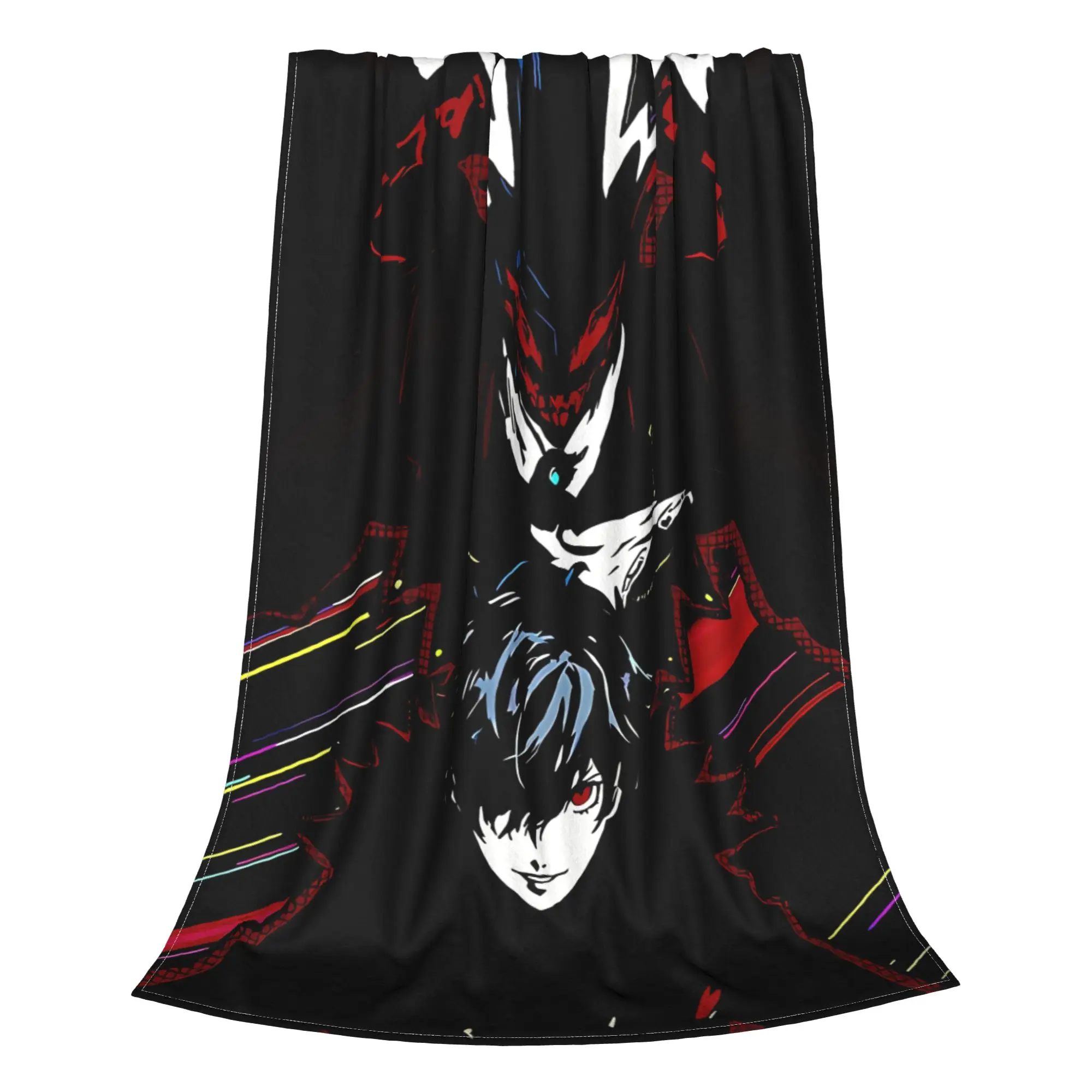 1PC Home Cutecore JOKER Personas Blanket Super Cosy Plush Home Living Room Sofa Halloween