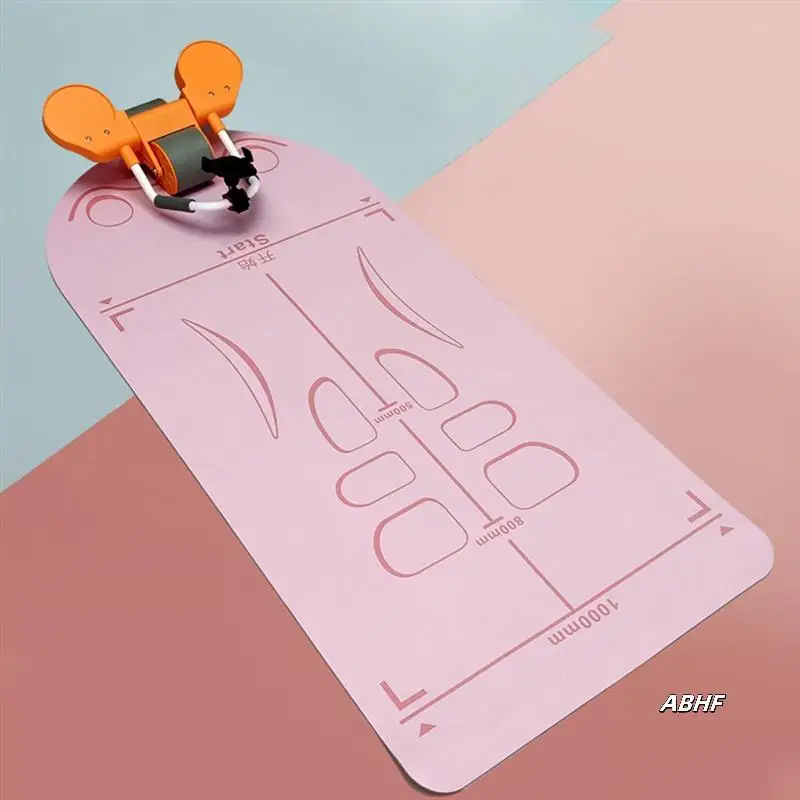 

Exercise Equipment Mat For Ab Roller Wheel,Non Slip Abdominal Knee Mat,Home Gym Floor Pad For Yoga,Pilates
