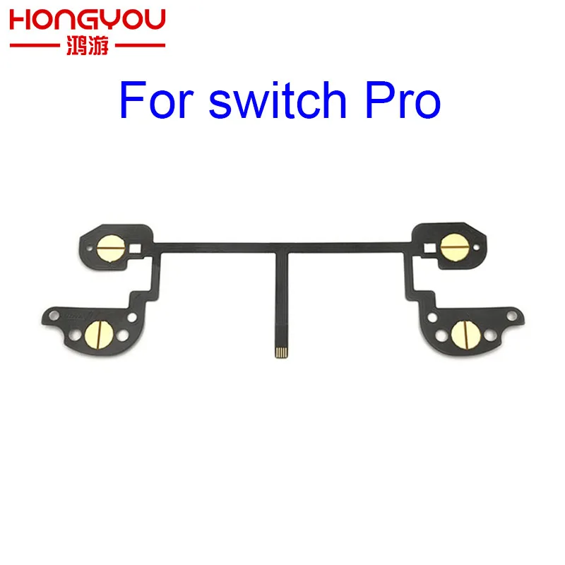 สำหรับSwitch Pro Controller Conductive Film FlexสำหรับNitendo NS Switch Pro L ZL R ZRปุ่มConductive Film