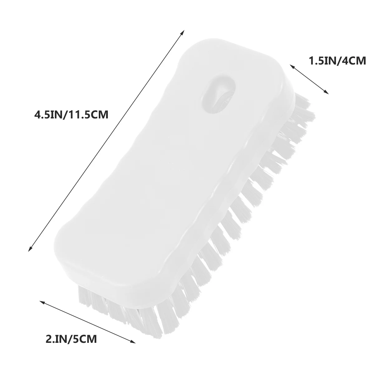 

Durable Comfortable Nail Brush Fingernail Scrubbing Tool for Hands Feet Nails Easy Carry Store Small Lightweight 115char