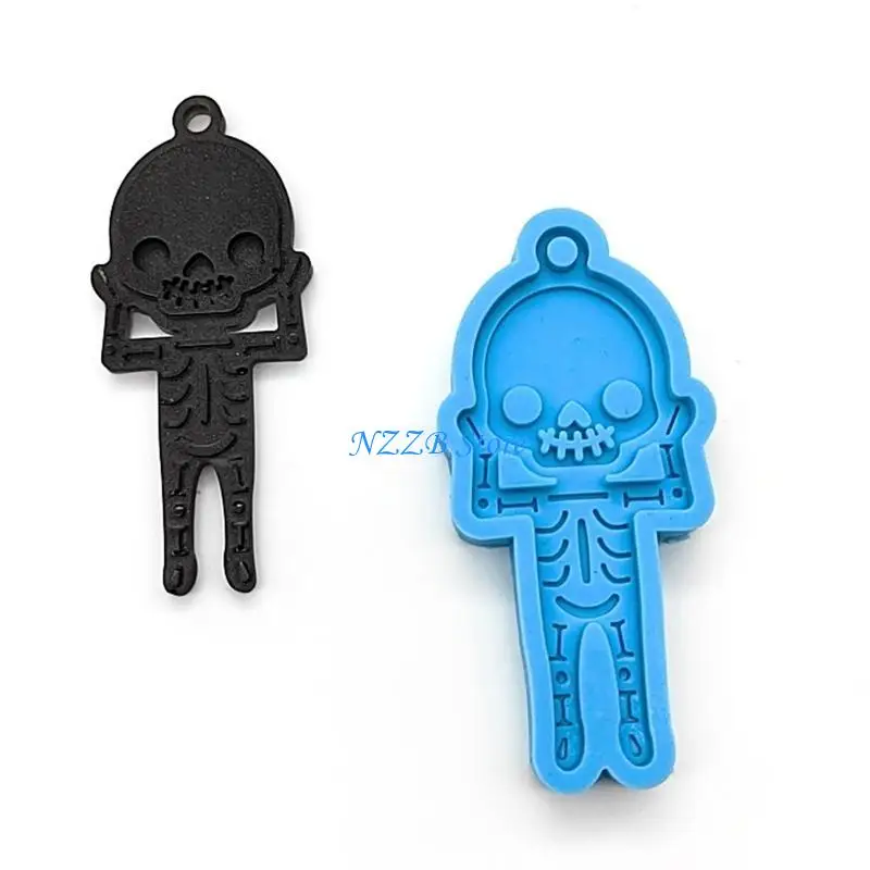 T21F القرط الراتنج العفن مجوهرات صب قوالب سيليكون قلادة العفن الايبوكسي الراتنج العفن