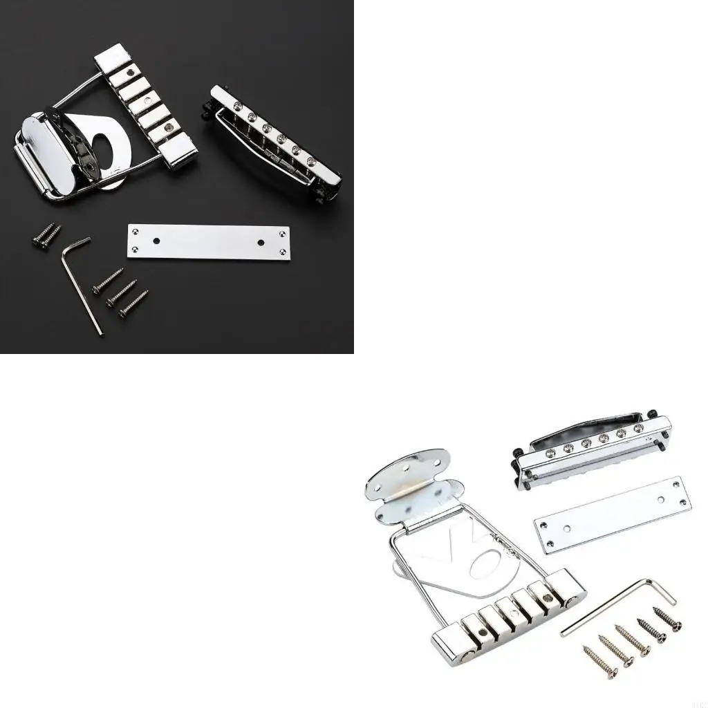 

6-струнная электрогитара, трапециевидный хвостовик, крышка гитарного мостика и опорная пластина, металлическая трапециевидный