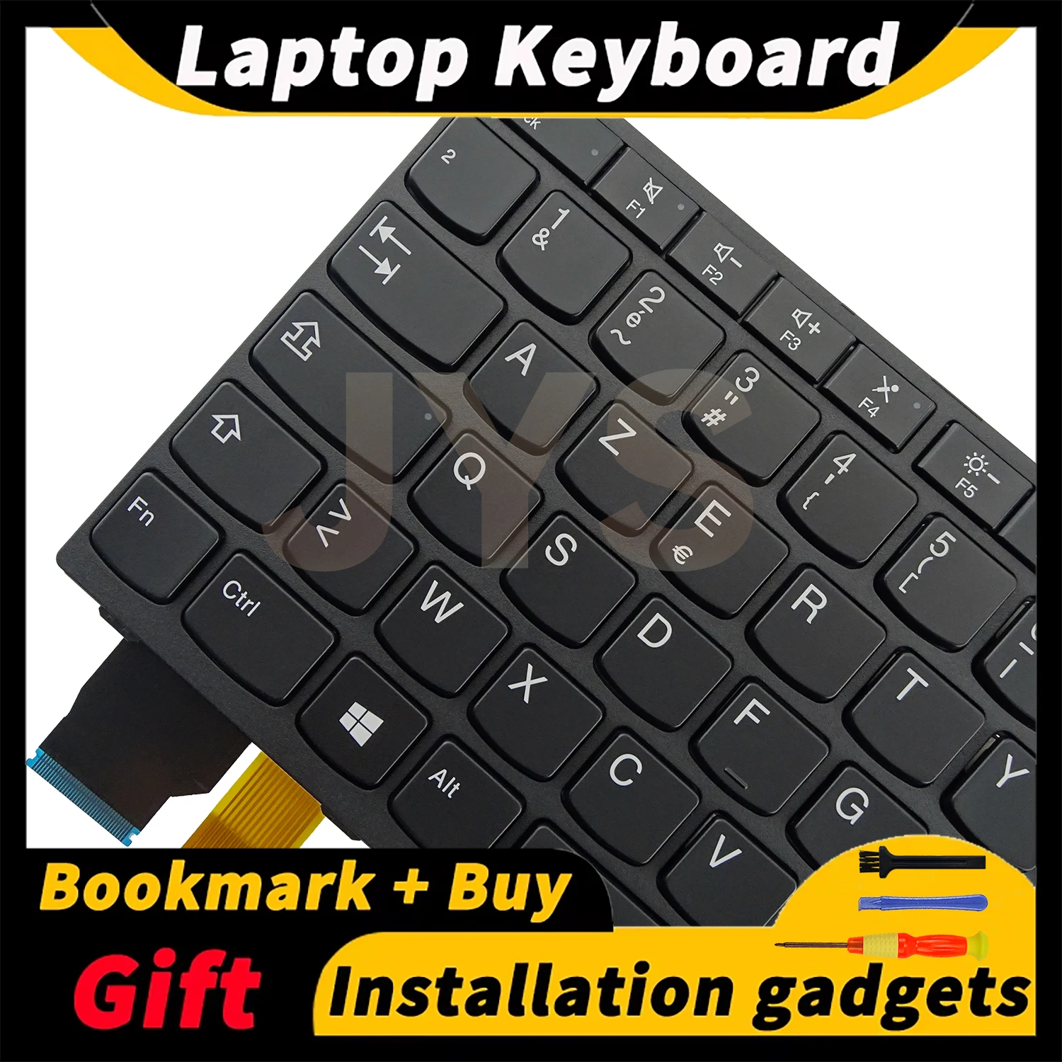 

Notebook replacement keyboard French layout Suitable for Lenovo ThinkPad X280/A285/X390/X395/L13 Gen1 with backlit 01YP051