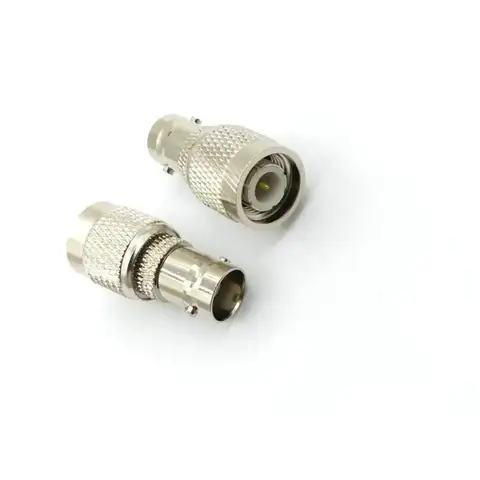 COPPER BNC Female Jack To TNC Male Plug RF Connector Straight New