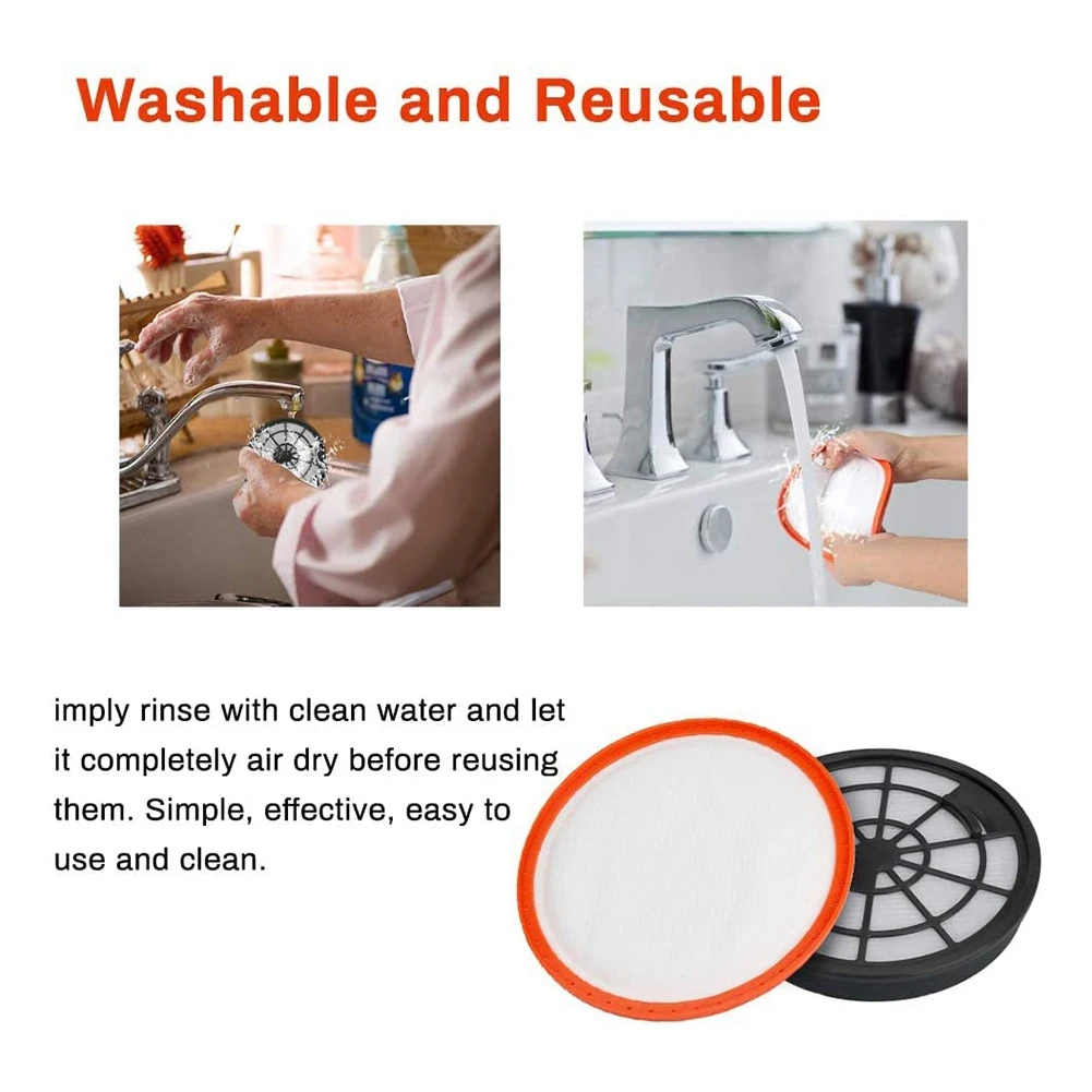 filter element Replacement Parts HEPA Filters Compatible for VAX 95 Vacuum Cleaner Accessories Pre & Post Motor Filters