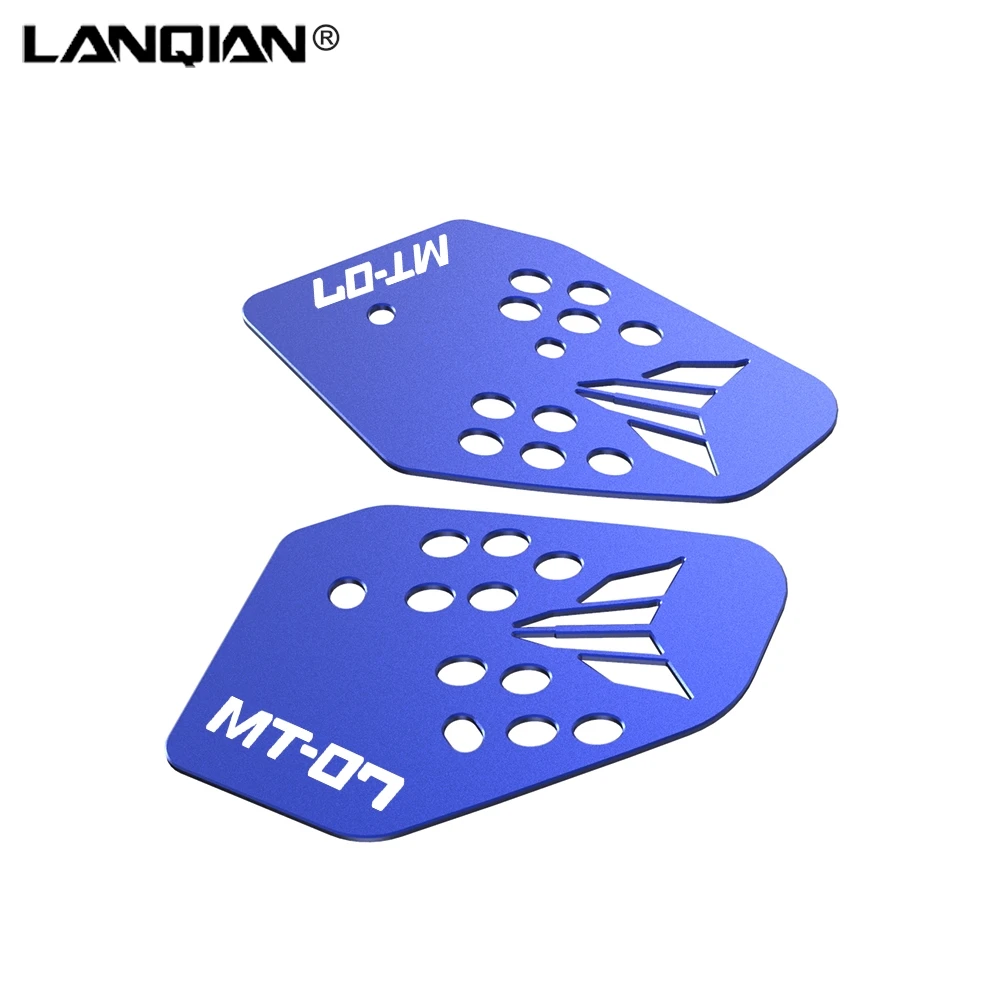 Motorcycle Accessories FootPeg Footrest Heel Plates Foot Rest Pegs Pedal Guard Extension FOR YAMAHA MT07 XSR700 FZ07 2014-2024 - view 4