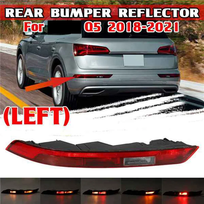 Led Remlichten Stop Reverse Light Achter Voor Audi Q5 2018 2019 2020 2021 Achterbumper Signaal Lagere Achterlicht 80A 945069