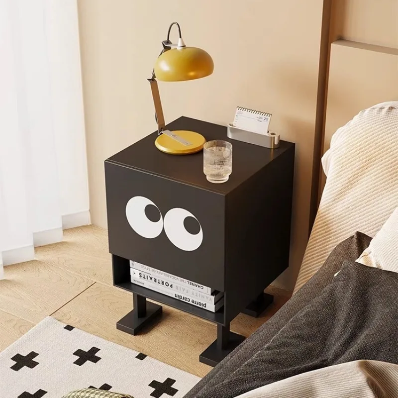 

Modern small eyes cute storage cabinet bedside table Internet celebrity sofa creative sideboard bedroom simple home use