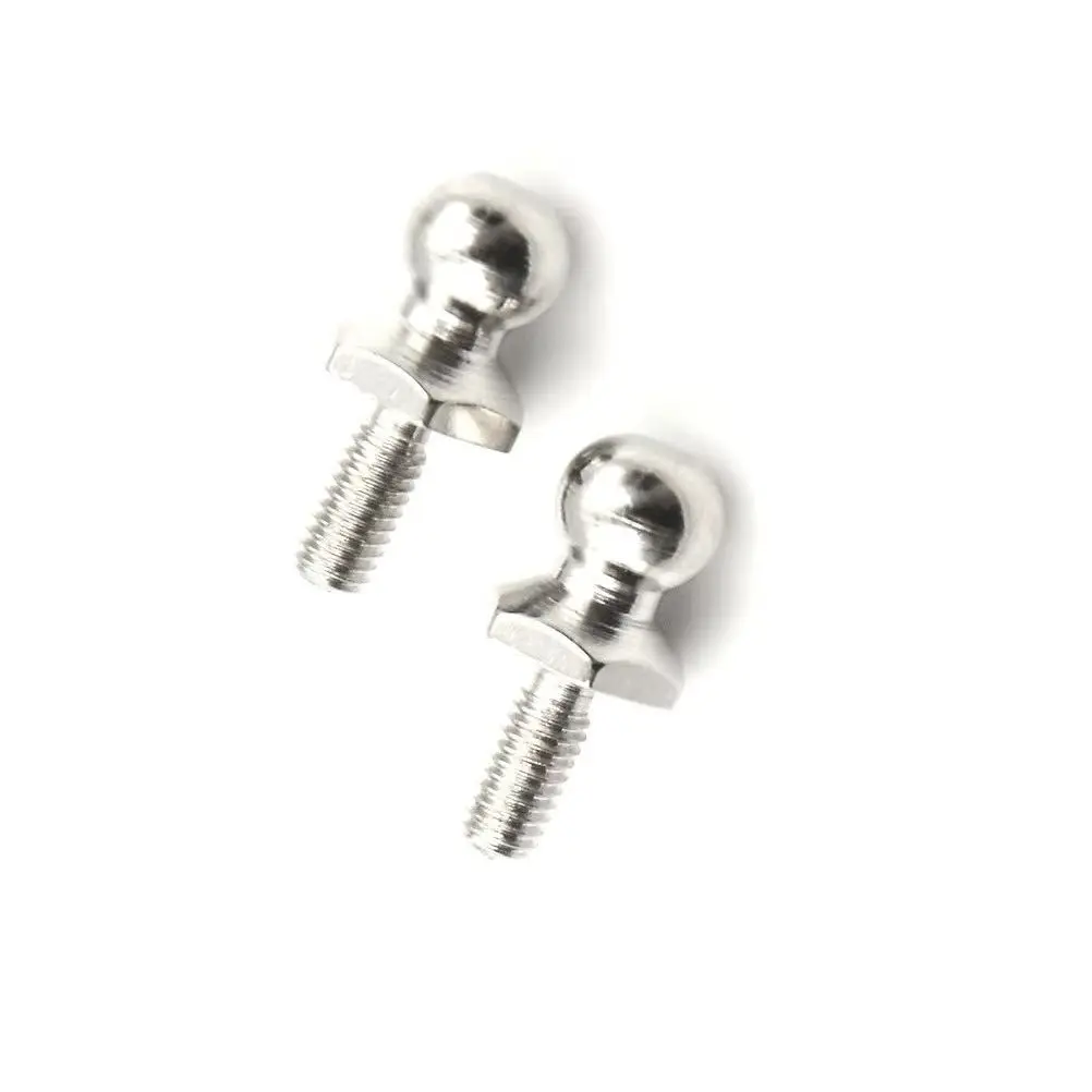 6PCS RC Racing 02038 Ball-head Screws 6pcs for 1/10 HSP Car Buggy 94105 94110 94188