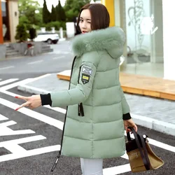 Padded Cotton Jacket Medium Length Lady Parka Slim Fit Luxury Demi-season Hot Offers Fashion 2024 Discount Women's Quilted Coat