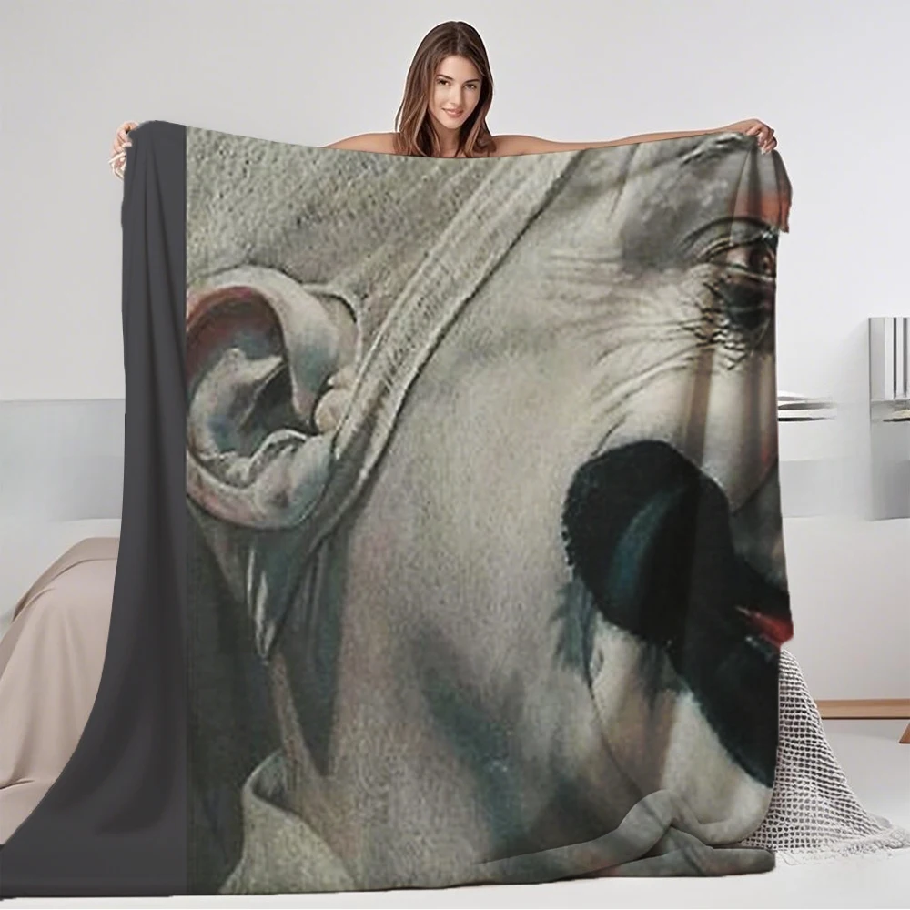 

Scandinavian Flannel Blanket New Paul Jung Scarf Bedspread Hotel-Style Cover Ultra-Soft Touchblankets For Campers Sofa Living