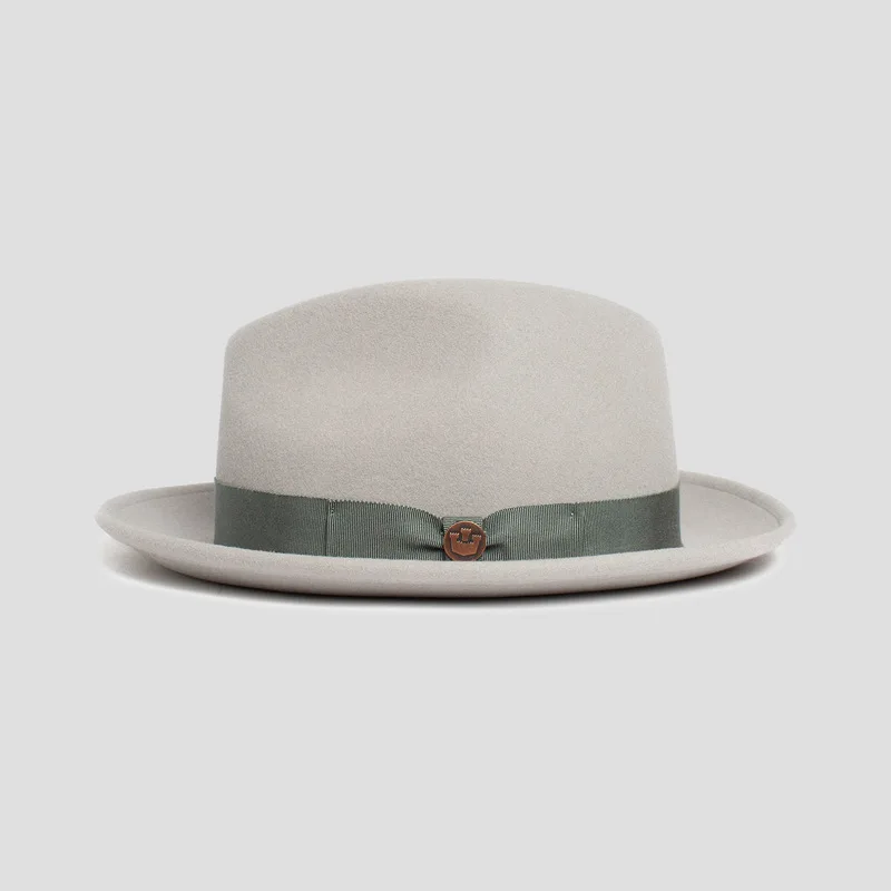 Sheep Felt Hat, Fashionable and Versatile, Decorated with Bow Ribbon, Wool Hat, British Style Sheep Felt Hat