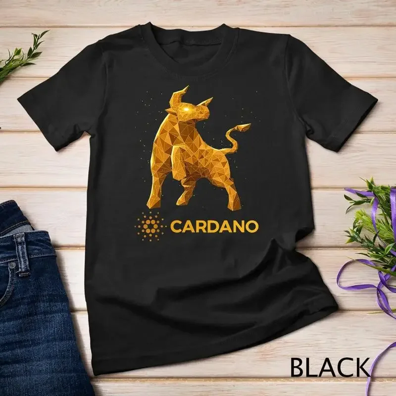 Bull Market Cardano ADA Coin To The Moon Crypto Token HODL Unisex T shirt