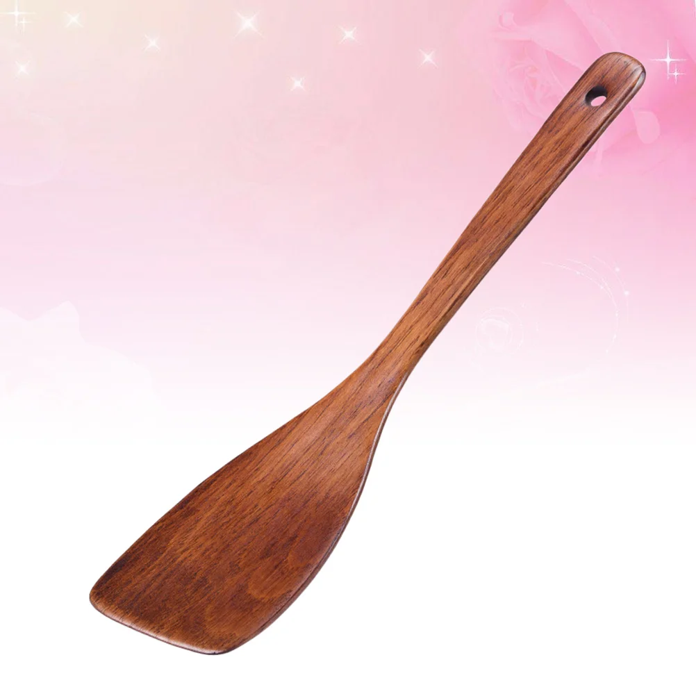 Wood Spatula 32x75cm Kitchen Cooking Utensil Wood Resistant High Temp Non Deform No Burr Anti Cracking Easy Wash