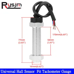 Newest Hall Sensor For Tachometer RPM Speed Meter Tacho Sensors Hall speed sensors Stable Measurement