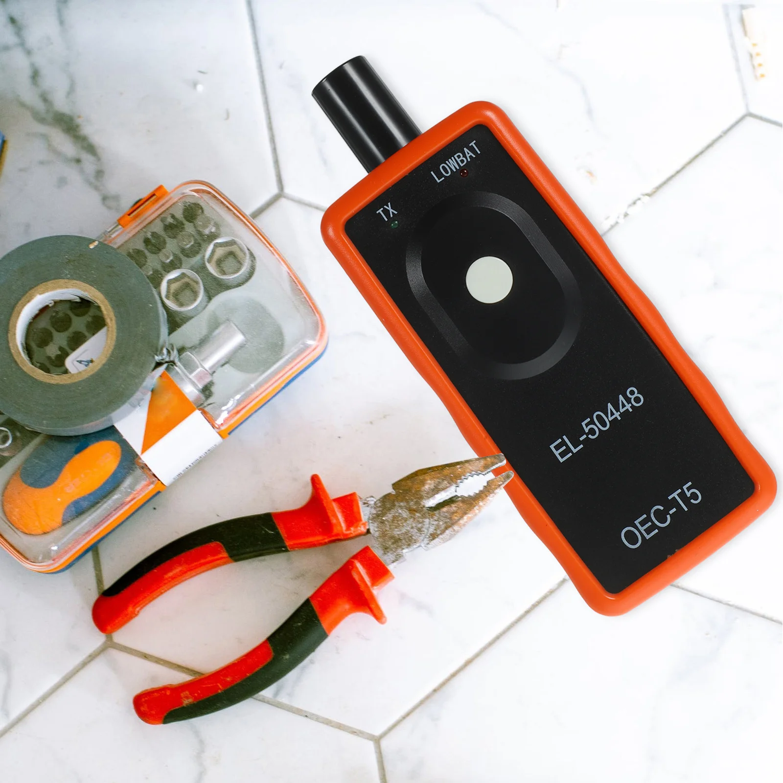 

Tire Pressure Reset Tool Tpms Activation Device for Universal Car Compatible Easy One Button Operation Sensor