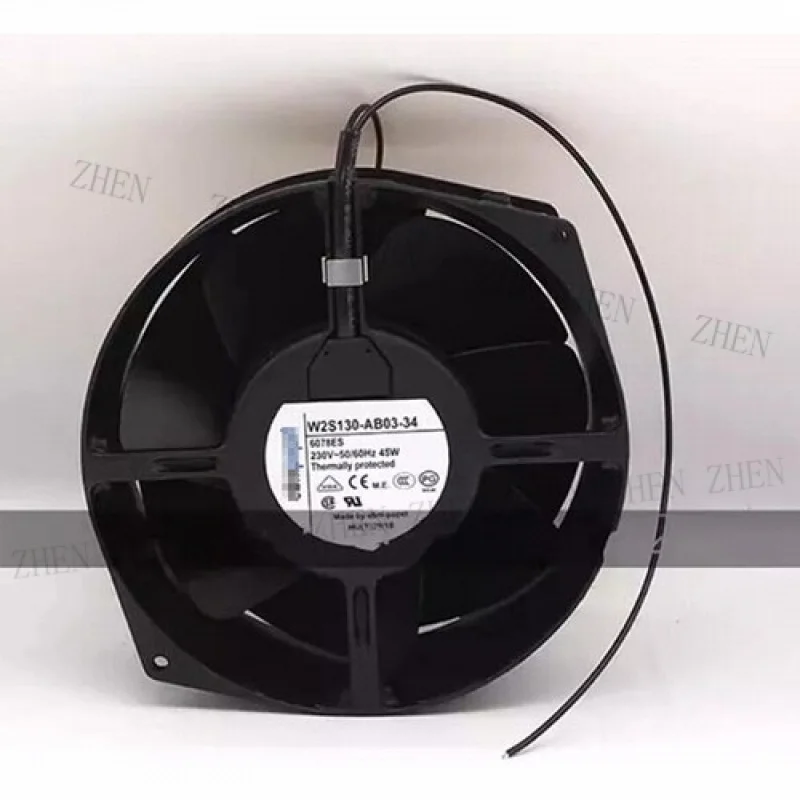 

Y 1 Pc. New W2S130-AB03-34 All metal High temperature fan 230V 45/39W